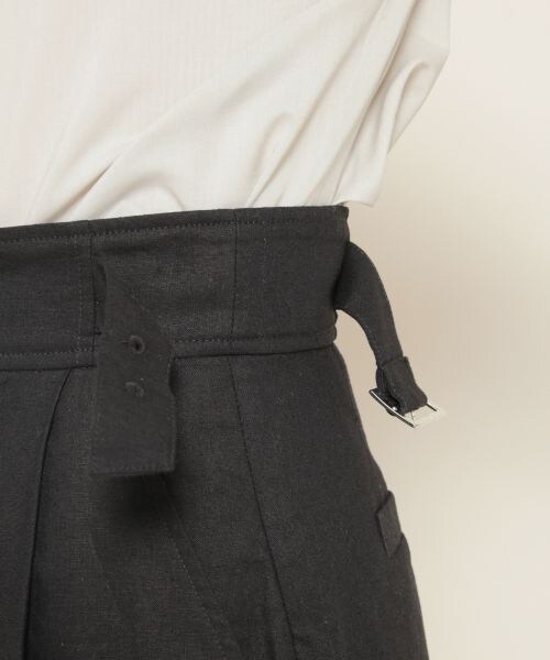 PAGEBOY（ページボーイ）の「麻混グルカパンツ（パンツ・アイボリー/ブラック/ベージュ）」の14枚目の写真