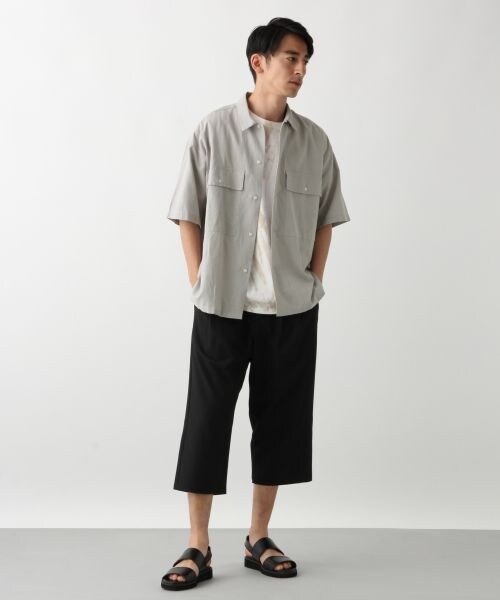 RAGEBLUE（レイジブルー）の「BIGポケットシャツ（トップス・ブラック/グレー/オリーブ）」の5枚目の写真