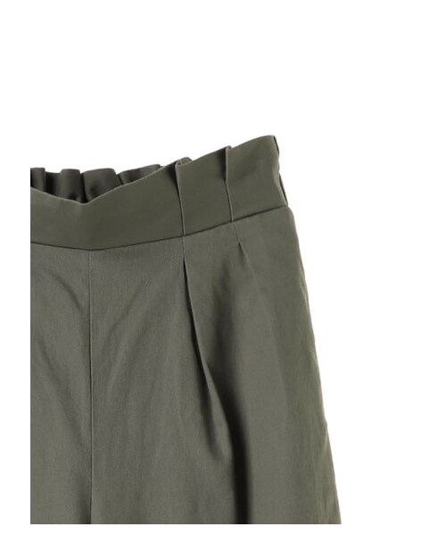 E hyphen world gallery（イーハイフンワールドギャラリー）の「・タックボリュームワイドパンツ（パンツ・ベージュ/カーキ/ダークネイビー・F）」の4枚目の写真