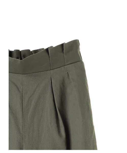 E hyphen world gallery（イーハイフンワールドギャラリー）の「・タックボリュームワイドパンツ（パンツ・ベージュ/カーキ/ダークネイビー・F）」の5枚目の写真