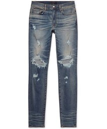 AMIRI | AMIRI Thrasher Skinny-Fit Distressed Stretch-Denim Jeans(デニムパンツ)