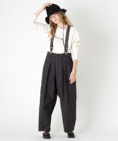 RNA-N（アールエヌエーエヌ）の「＜予約＞ミリタリーバルーンタックパンツ（パンツ・レディース・スミクロ/セージグリーン・S/M）」の19枚目の写真