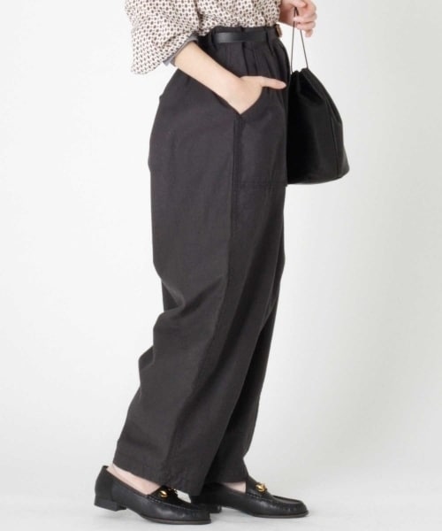 RNA-N（アールエヌエーエヌ）の「＜予約＞ミリタリーバルーンタックパンツ（パンツ・レディース・スミクロ/セージグリーン・S/M）」の14枚目の写真