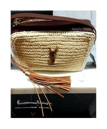 関税・税金込！Saint Laurent ベビーラフィア ショルダーバッグ Saint Laurent（サンローラン）の「Saint Laurent(サンローラン