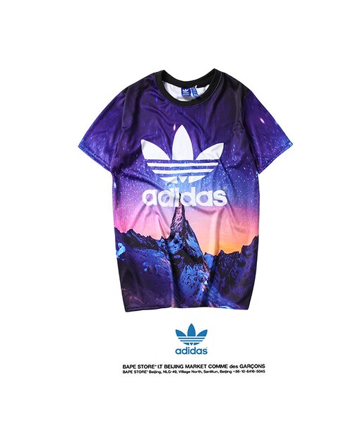 Adidas アディダス の アディダス ｔシャツ 半袖 トップス プリント Taka D03 Tシャツ カットソー Wear