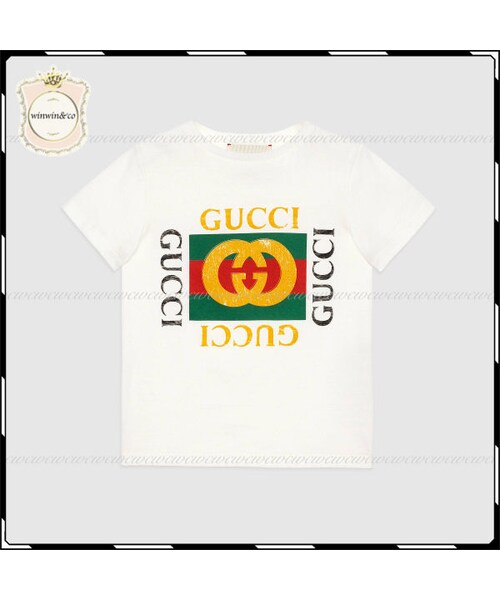 GUCCI（グッチ）の「GUCCI国内発◇チルドレンズ グッチロゴプリント  