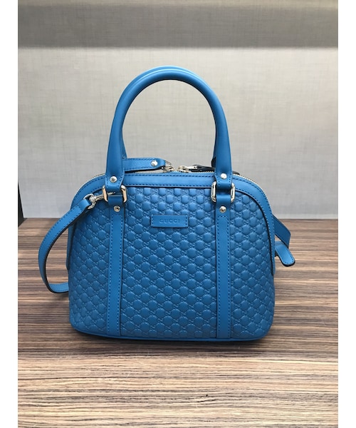 GUCCI グッチシマ　ショルダーバッグ　ブルー GUCCI（グッチ）の「【アウトレット】GUCCI☆グッチシマ
