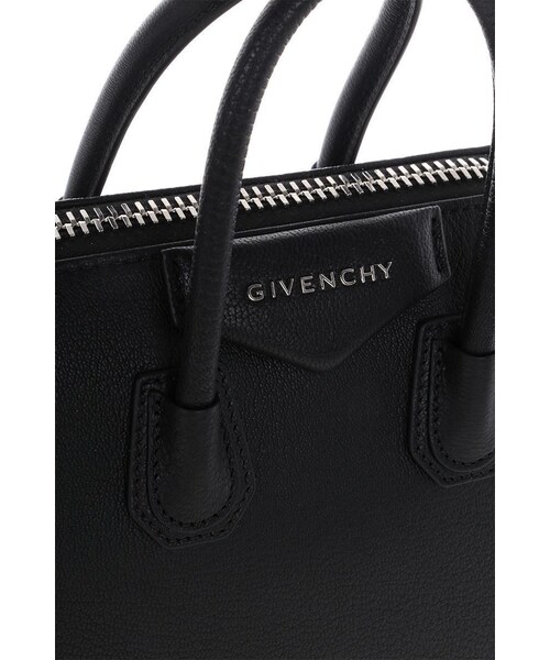GIVENCHY アンディゴナ スモールハンドバッグ アンティゴナ スモール グレインレザー - ブラック | GIVENCHY JP