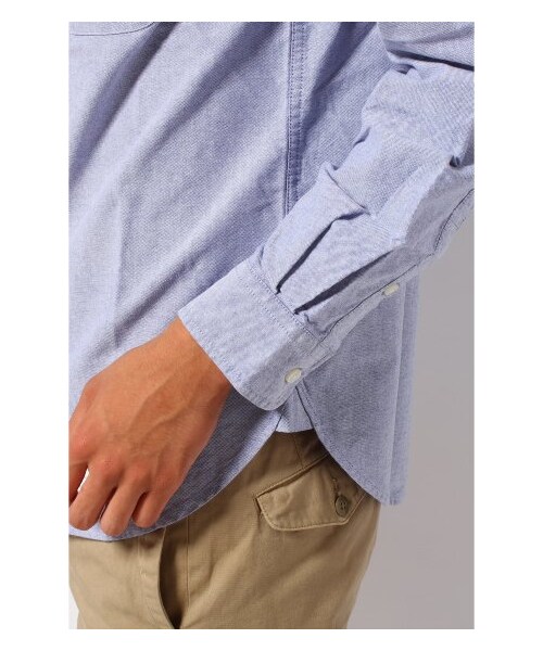 B.C STOCK（ベーセーストック）の「NEW アニマル シャツ（シャツ・メンズ・サックスブルー B/ピンク/ホワイト・38/40/42）」の9枚目の写真