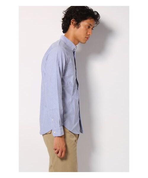 B.C STOCK（ベーセーストック）の「NEW アニマル シャツ（シャツ・メンズ・サックスブルー B/ピンク/ホワイト・38/40/42）」の5枚目の写真