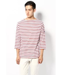 SAINT JAMES | SAINT JAMES BORDER 7ブ(トップス)