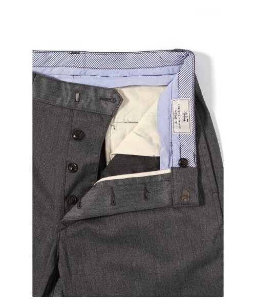 417 EDIFICE（フォーワンセブンエディフィス）の「TCツイルテーパー9/Lスラックス（パンツ・メンズ・グレーA/ネイビー/ブラック/ベージュ・S/M/L）」の13枚目の写真