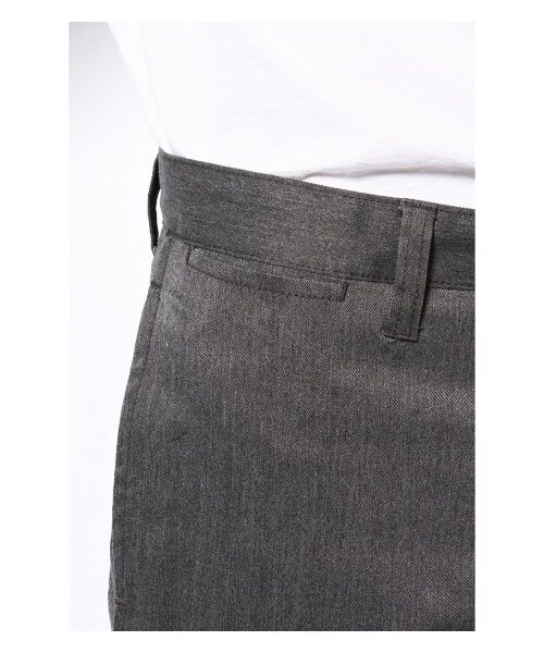 417 EDIFICE（フォーワンセブンエディフィス）の「TCツイルテーパー9/Lスラックス（パンツ・メンズ・グレーA/ネイビー/ブラック/ベージュ・S/M/L）」の11枚目の写真