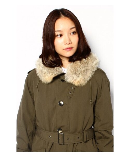 JOURNAL STANDARD（ジャーナルスタンダード）の「C/N モッズパーカー（モッズコート・レディース・カーキ・S/M）」の12枚目の写真