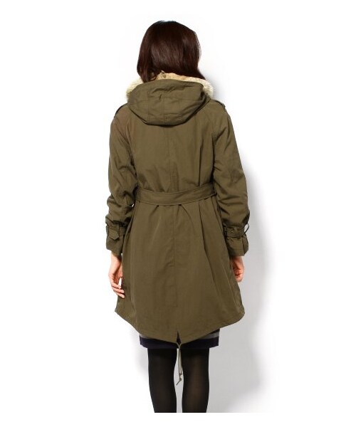 JOURNAL STANDARD（ジャーナルスタンダード）の「C/N モッズパーカー（モッズコート・レディース・カーキ・S/M）」の11枚目の写真
