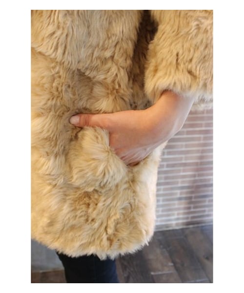 JOURNAL STANDARD(ジャーナルスタンダード)の「ファーノーカラーショートコート(その他コート・レディース・ナチュラル/ベージュ/ホワイト B・S/M)」の14枚目の写真