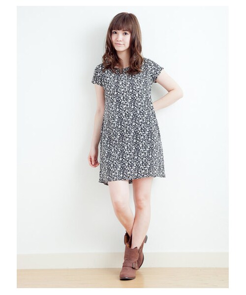Sevendays Sunday セブンデイズサンデイ の 花柄プリントワンピース ワンピース ドレス Wear
