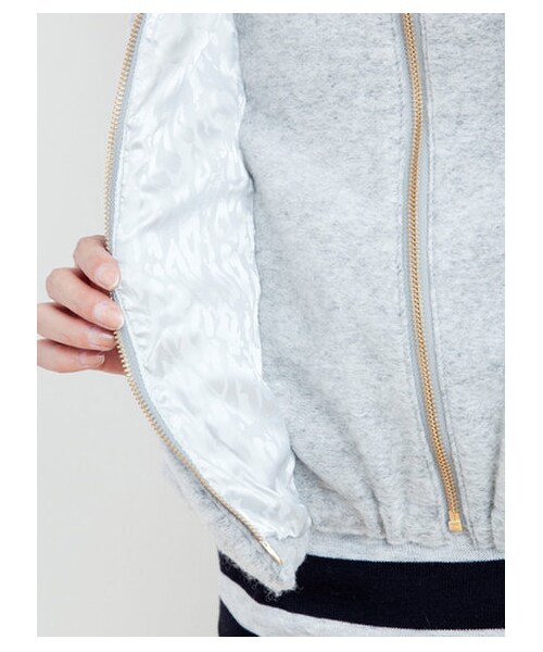 E hyphen world gallery（イーハイフンワールドギャラリー）の「ウールニットベスト（ベスト・レディース・杢グレー/ブラック/キャメル・F）」の9枚目の写真