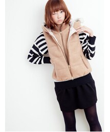 E hyphen world gallery | ウールニットベスト(ジャケット/アウター)