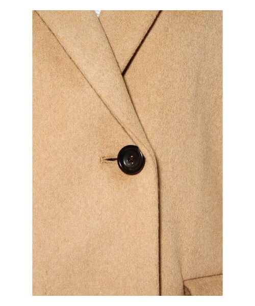 Spick & Span（スピックアンドスパン）の「インポートメルトンロングチェスター（その他コート・レディース・カーキ/キャメル/ブラック/ブルー・36/38）」の13枚目の写真