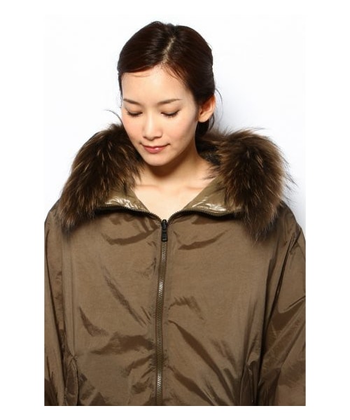 極暖✨TATRAS 極上ダウン BUSSIA ウエストシェイプ M ブラウン TATRAS/タトラス】マットナイロンダウンジャケット｜メンズ