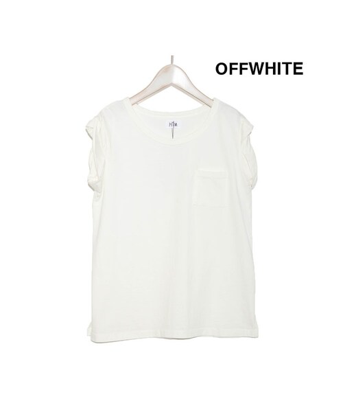 Sheson(シーズン)の「Sheson(シーズン) select USED加工ノースリーブカットソー(Tシャツ/カットソー・レディース・ブラック/ホワイト/その他・FREE)」の2枚目の写真