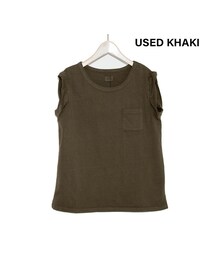Sheson | Sheson(シーズン) select USED加工ノースリーブカットソー(Tシャツ/カットソー)