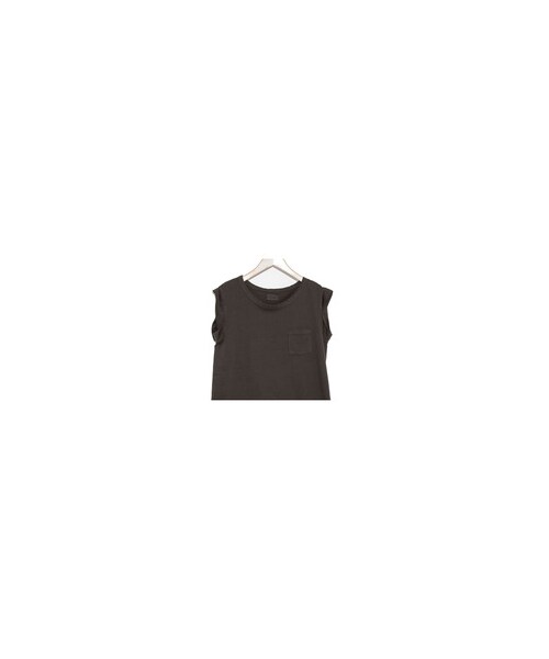Sheson(シーズン)の「Sheson(シーズン) select USED加工ノースリーブカットソー(Tシャツ/カットソー・レディース・ブラック/ホワイト/その他・FREE)」の5枚目の写真