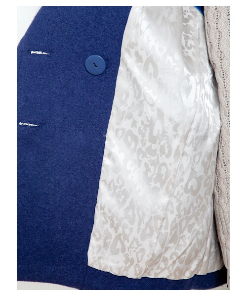 E hyphen world gallery（イーハイフンワールドギャラリー）の「【Special Price】チェスターコート　　　　　（コート　・レディース・ブラック/キャメル/ブルー・F）」の10枚目の写真