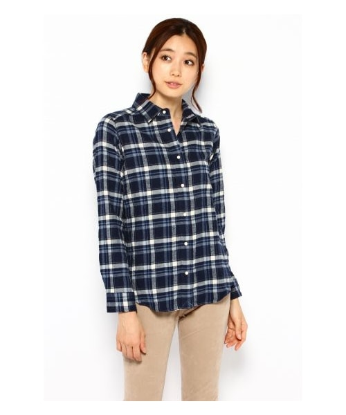 スローブイエナのチェックシャツ SLOBE IENA（スローブイエナ）の「ネルチェックシャツ（シャツ）」 - WEAR