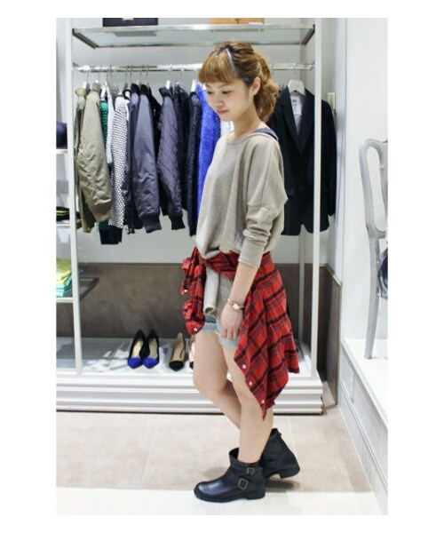 SLOBE IENA（スローブイエナ）の「ネルチェックシャツ（シャツ）」 - WEAR