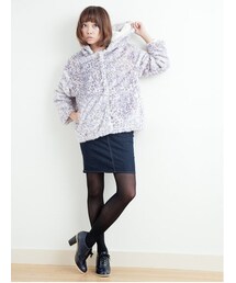 E hyphen world gallery | レオパードコート(ジャケット/アウター)