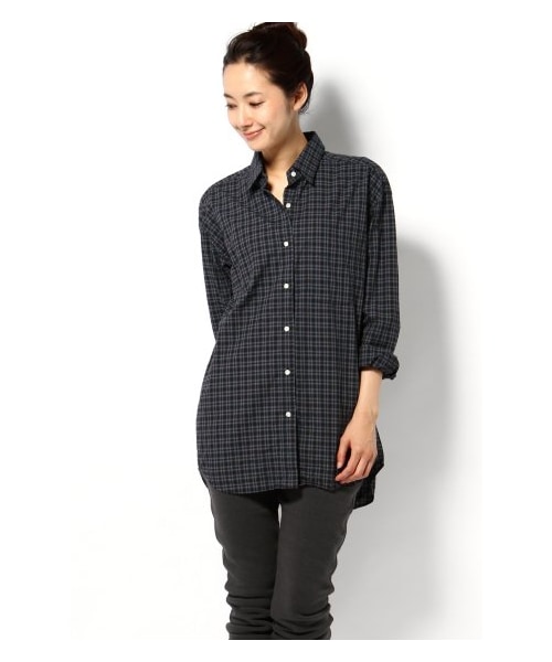 ドゥーズィエムクラス　ネイビー　シャツ Deuxieme Classe（ドゥーズィエムクラス）の「OXFORD BD シャツ