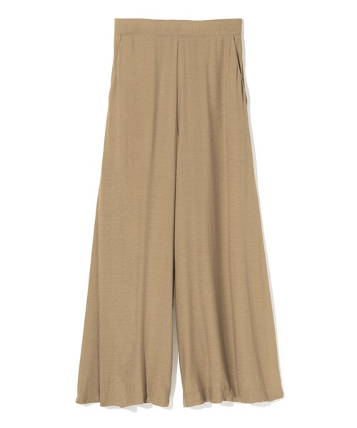 GRL（グレイル）の「リネン混ワイドパンツ（その他パンツ・レディース・ピンク/ブラック/レッド/グリーン/ネイビー/パープル/ベージュ/アイボリー・M）」の4枚目の写真