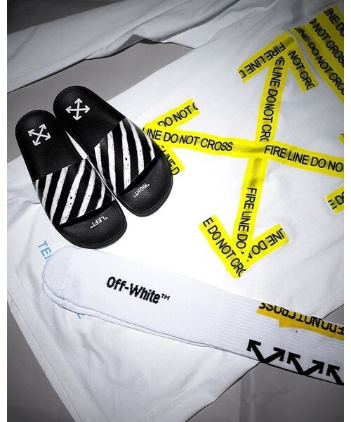 off white（オフホワイト）の「OFF-WHITEが魅せる☆FIRETAPE ARROW 