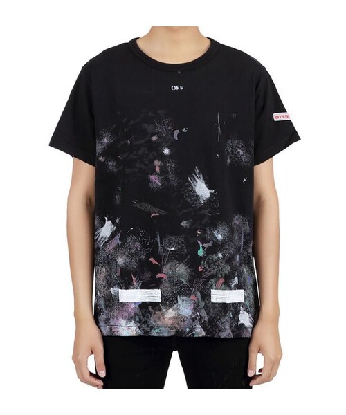 OFF-WHITE Galaxy Brushed Tee