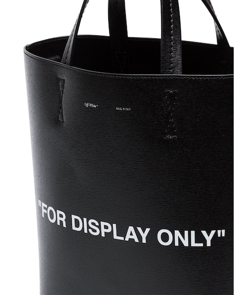 [OFF-WHITE]カットアウトディテールトートバッグ 関税送料込 off white（オフホワイト）の「【1-3日お届け】OFF WHITE For