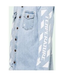 OFF-WHITE｜デニムシャツ off white（オフホワイト）の「関送込【Off-White】TEMPERATURE デニム