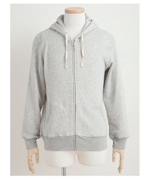 SEVENDAYS=SUNDAY(セブンデイズサンデイ)の「 スウェットジップパーカー(カットソー・メンズ・グレー/ネイビー・L/M/S)」の1枚目の写真