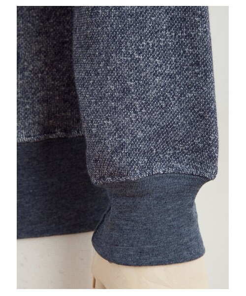 SEVENDAYS=SUNDAY(セブンデイズサンデイ)の「 スウェットジップパーカー(カットソー・メンズ・グレー/ネイビー・L/M/S)」の8枚目の写真