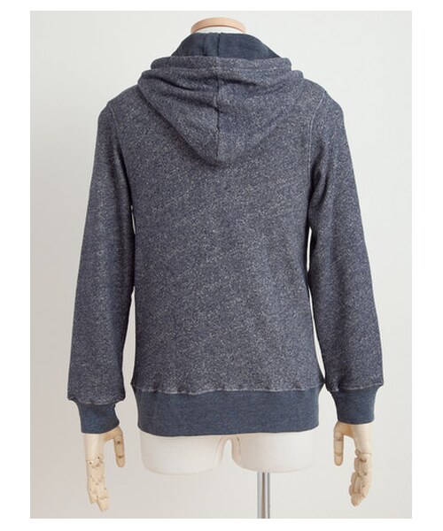 SEVENDAYS=SUNDAY(セブンデイズサンデイ)の「 スウェットジップパーカー(カットソー・メンズ・グレー/ネイビー・L/M/S)」の5枚目の写真