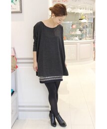 SLOBE IENA | ウォッシャブルウール BIG プルオーバー。(トップス)