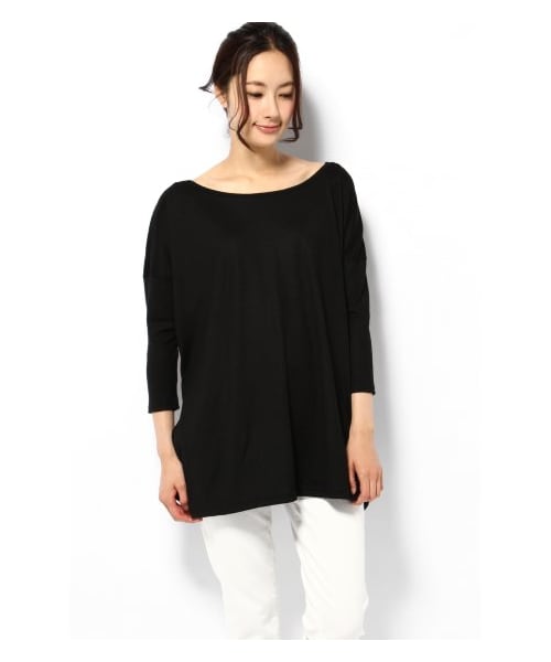 SLOBE IENA（スローブイエナ）の「ウォッシャブルウール BIG プルオーバー。（カットソー･Ｔシャツ・レディース・グレー/グレーA/ブラウン/ブラック/ベージュ・フリー）」の15枚目の写真