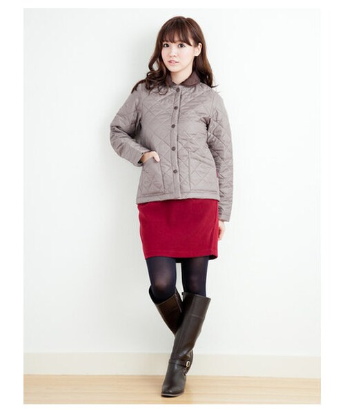 【ラベンハム×earth】キルティングジャケット LAVENHAM 未使用 アースミュージック＆エコロジー ラベンハム