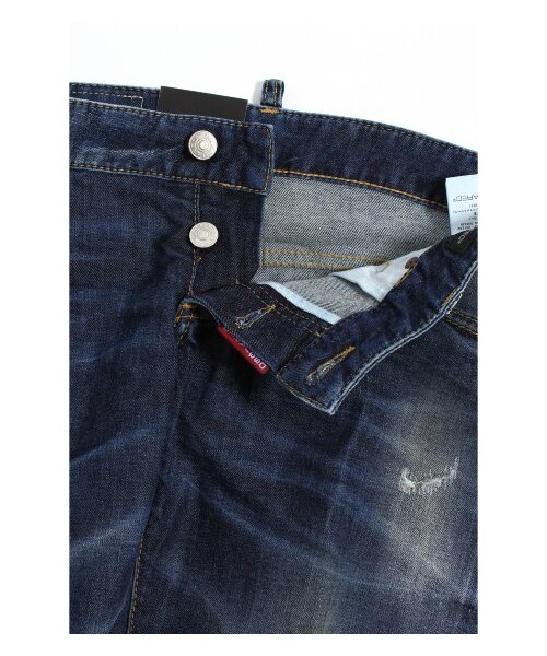 DSQUARED2(ディースクエアード)の「DSQUARED2 MAIN クロップドデニム(デニムパンツ・レディース・ブルー A・38/40/42)」の12枚目の写真