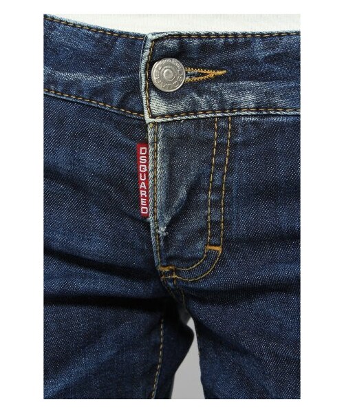 DSQUARED2(ディースクエアード)の「DSQUARED2 MAIN クロップトデニム(デニムパンツ・レディース・ネイビー・38/40/42)」の10枚目の写真