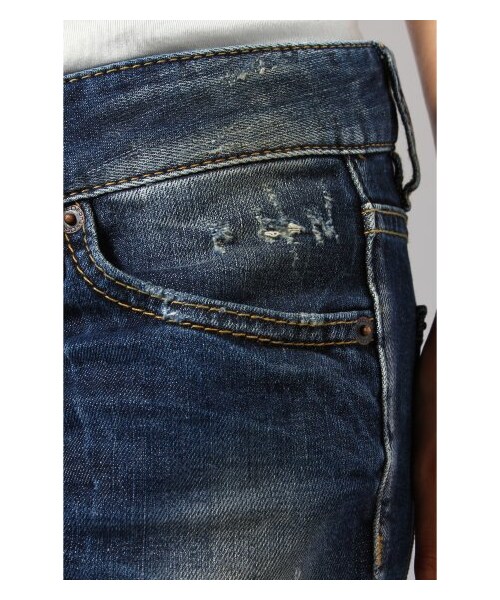 DSQUARED2(ディースクエアード)の「DSQUARED2 MAIN クロップトデニム(デニムパンツ・レディース・ネイビー・38/40/42)」の12枚目の写真