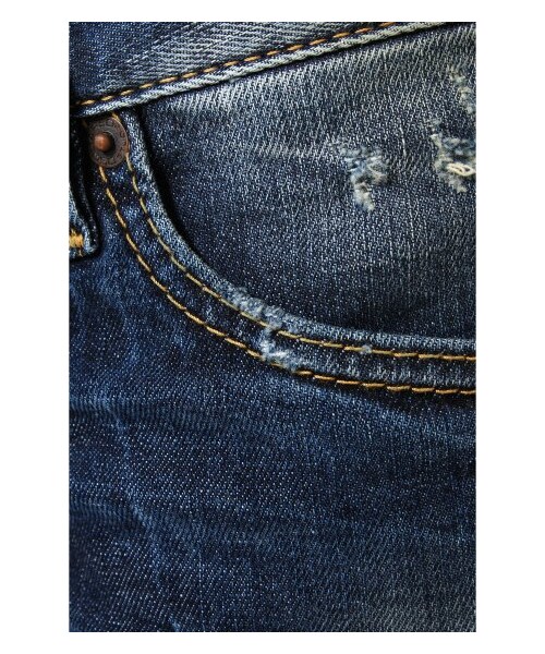 DSQUARED2(ディースクエアード)の「DSQUARED2 MAIN クロップトデニム(デニムパンツ・レディース・ネイビー・38/40/42)」の15枚目の写真