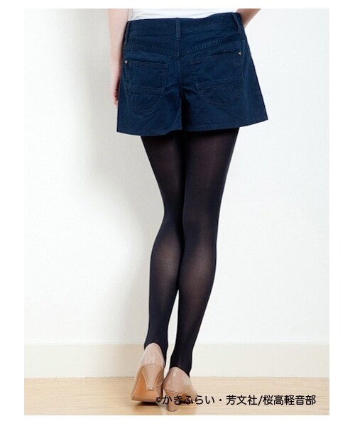 earth music&ecology（アースミュージックアンドエコロジー）の「【けいおん！】澪×earth ショートパンツ（ショートパンツ・レディース・キャメル/ネイビー・F）」の3枚目の写真