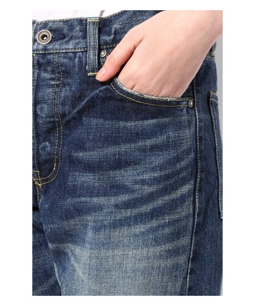 JOURNAL STANDARD(ジャーナルスタンダード)の「セルビッチデニム オイル5Pパンツ(デニムパンツ・レディース・ネイビー・34/36/38/40)」の7枚目の写真
